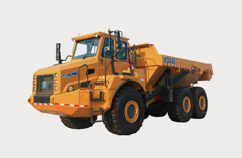 Articulated dump truck